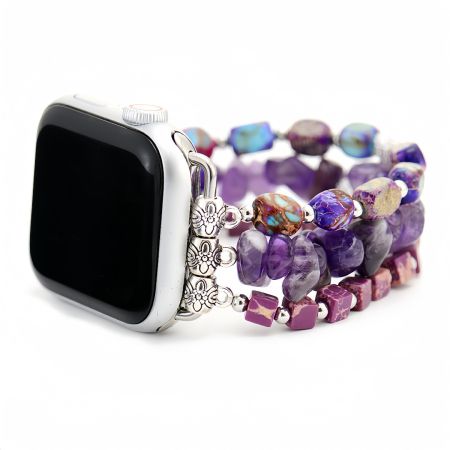 Royal Amethyst Stretch Apple Watch Strap