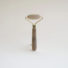 Natural Agate Spiked Facial Roller | Textured Anti-Aging & Detoxifying Massager