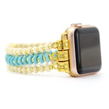 Powerful Turquoise Howlite Perfect Fit Watch Strap