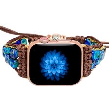 Moonlight Jasper Apple Watch Strap |Energy Stone Apple Watch Band Boho
