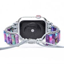 Serene Imperial Jasper Apple Watch Strap – Calming Protection &amp; Balance