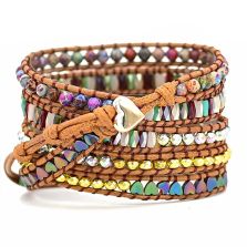 Intense Love Protection Apple Watch Strap – Handmade Jasper Stone Band