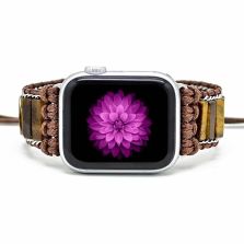 Natural Tiger Eye Apple Watch Band