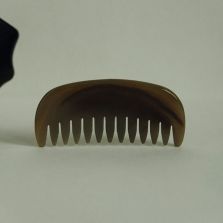 Natural Agate Scalp Comb &amp; Gua Sha Tool | Lightweight Head Massager for Hair Growth