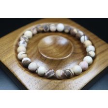 Rare Wooden Opal Bracelet - Men Bracelet - Men Women Jewelry - Stretch Bracelet - Men Bead Bracelet - Heal Bracelet - 8mm beads