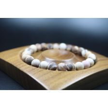 Rare Wooden Opal Bracelet - Men Bracelet - Men Women Jewelry - Stretch Bracelet - Men Bead Bracelet - Heal Bracelet - 8mm beads