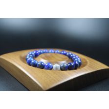 Lapis Lazuli Bracelet – Brings Peace and Harmony, Stretch Bracelet, Healing Bracelet, Mens Bracelet, Womens Bracelet, 8mm beads
