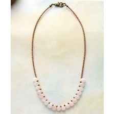 Regal Rose Quartz Necklace