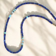 Men's Deep Blue Horizon Necklace