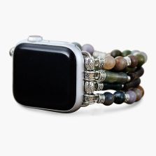 Vintage Agate Stretch Apple Watch Strap