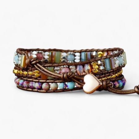 Imperial Heart Protection Wrap Bracelet