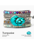 Healing Turquoise Protection Wrap Bracelet