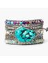 Healing Turquoise Protection Wrap Bracelet
