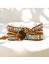 Healing Rhodochrosite Wrap Bracelet