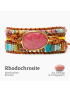 Healing Rhodochrosite Wrap Bracelet