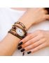 Moonlight Goddess Agate Wrap Bracelet