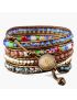 Imperial Flower Protection Wrap Bracelet