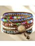 Imperial Flower Protection Wrap Bracelet