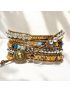 Earth Healing Energy Wrap Bracelet
