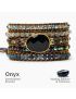Onyx Moonlight Protection Wrap Bracelet