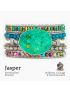 Ocean Jasper Protection Wrap Bracelet