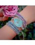 Ocean Jasper Protection Wrap Bracelet