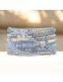 Healing Topaz Queen Silver Wrap Bracelet