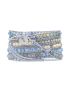Healing Topaz Queen Silver Wrap Bracelet
