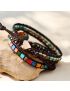 Chakra Moonlight Protection Wrap Bracelet