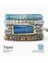 Healing Topaz Wrap Bracelet