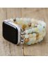 Amazonite Jasper Stretch Apple Watch Strap