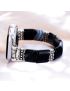 Bohemian Noir Stretch Apple Watch Strap