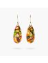 Intense Jasper Teardrop Earrings