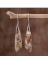 Heavenly Jasper Hook Earrings