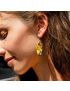 Intense Jasper Teardrop Earrings