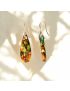 Intense Jasper Teardrop Earrings