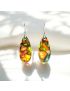 Intense Jasper Teardrop Earrings