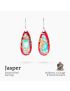 Imperial Jasper Teardrop Earrings