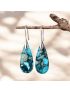 Ocean Energy Protection Teardrop Earrings