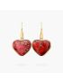 Red Heart Jasper Drop Earrings