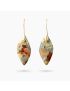 Terra Hues Leaves Jasper Earrings