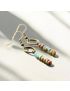 Natural Stone Jasper Earrings