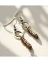 Natural Stone Jasper Earrings