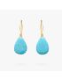 Exquisite Teardrop Turquoise Earrings
