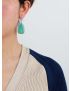 Amazonite Protection Drop Earrings
