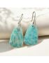 Amazonite Protection Drop Earrings