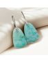 Amazonite Protection Drop Earrings