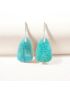 Amazonite Protection Drop Earrings