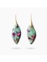 Rosy Reef Leaves Jasper Earrings