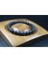 Matte Black Onyx with Cube Lava Balance Bracelet,Healing Bracelet-8mm beads,Mens Bracelet,Womens Bracelet,Stretch Bracelet,Gemstone Bracelet